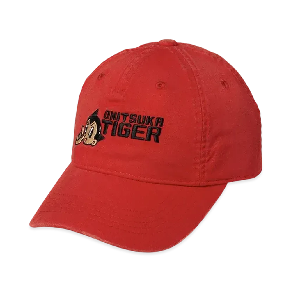 Onitsuka Tiger x Astroboy Washed Cap "Red"