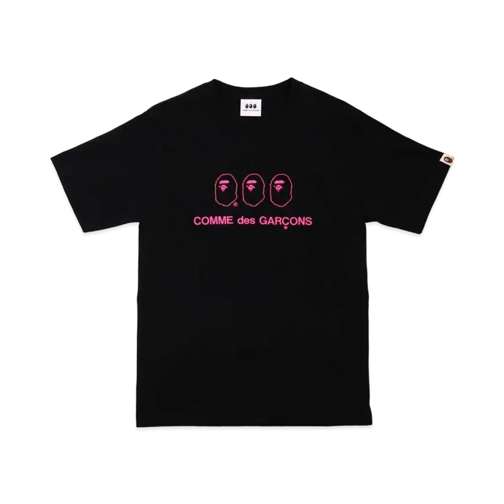 A BATHING APE CDG OSAKA TEE #2 "Black"