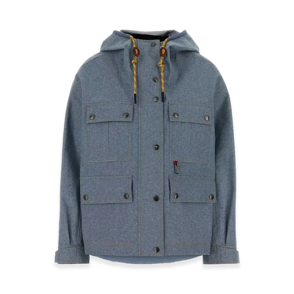 MONCLER Women's Denim Beziers Jacket "Lightblue"