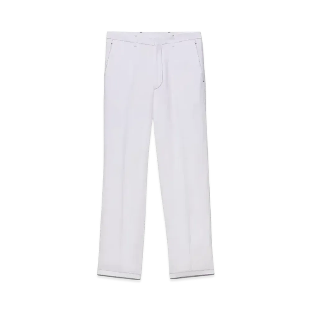 PRADA Men's Linen Pants "White"