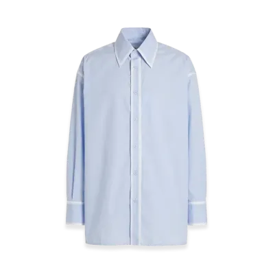 MM6 Maison Margiela Oversize Fit Shirt "Azure"
