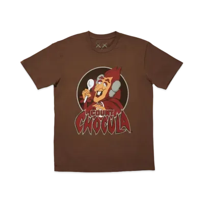 KAWS x Monsters Count Chocula Tee "Brown"