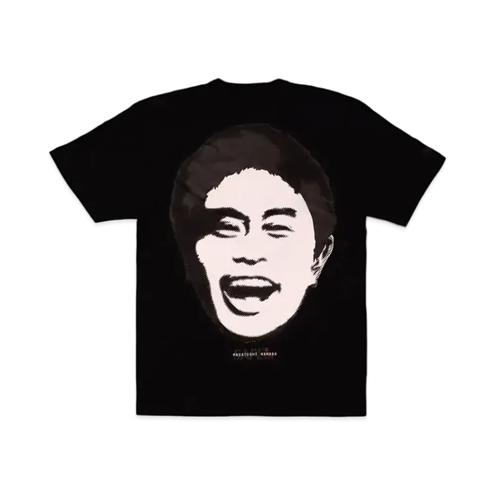 SAPEur x MASATOSHI HAMADA Stamp Logo S/S Tee #1 "Black" A0024-010