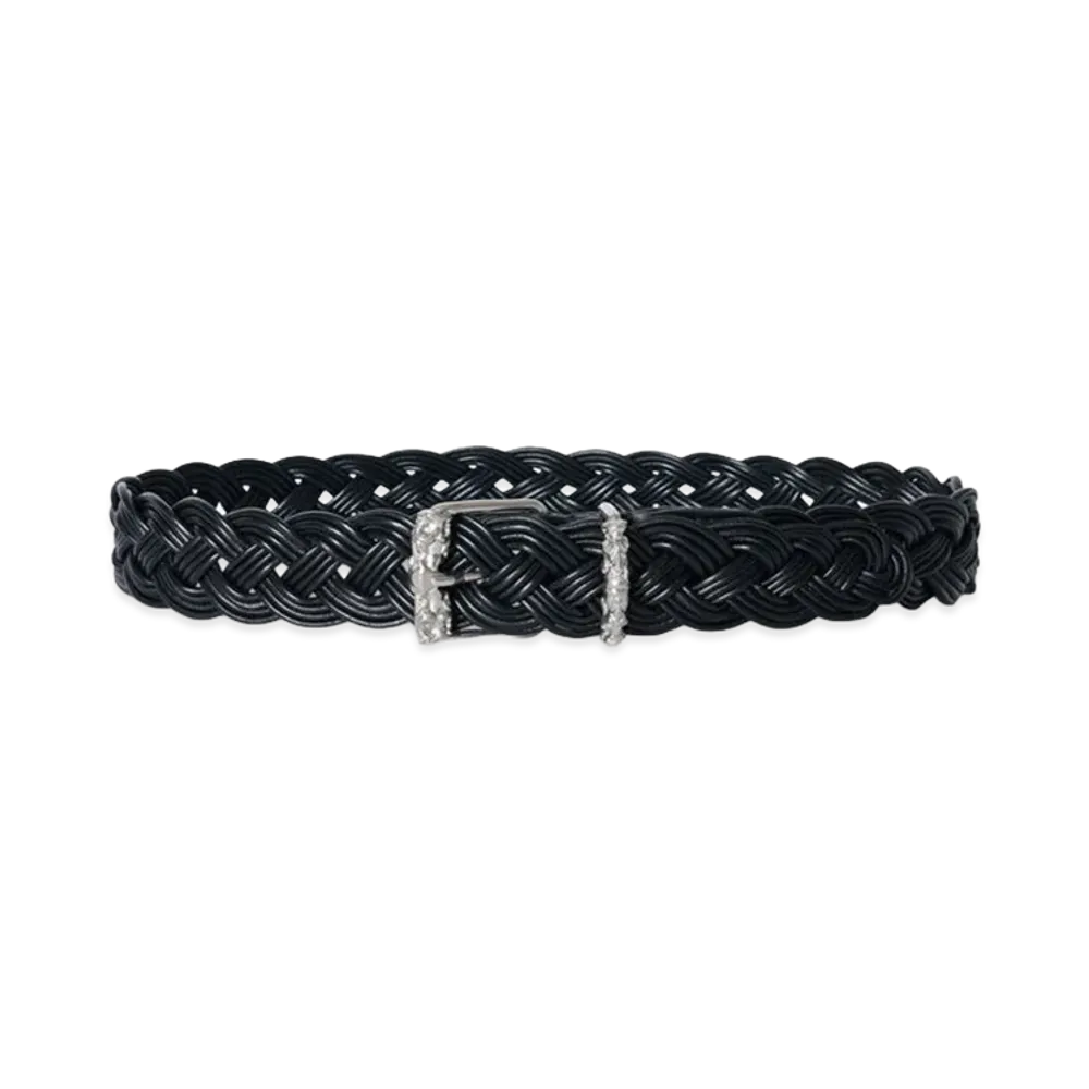 The Row Women's Augustus Leather Belt "Black"