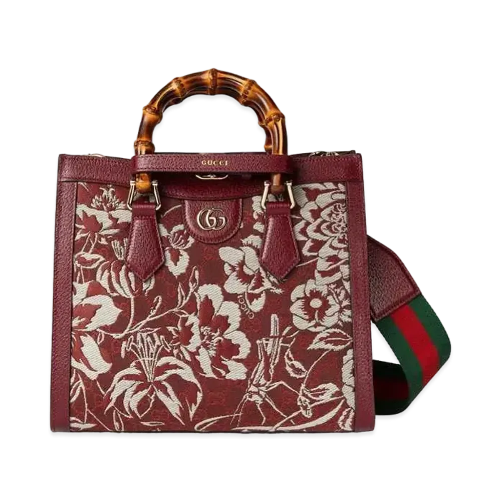 GUCCI Japan Exclusive Gucci Diana Small Tote Bag "Rosso Ancora"