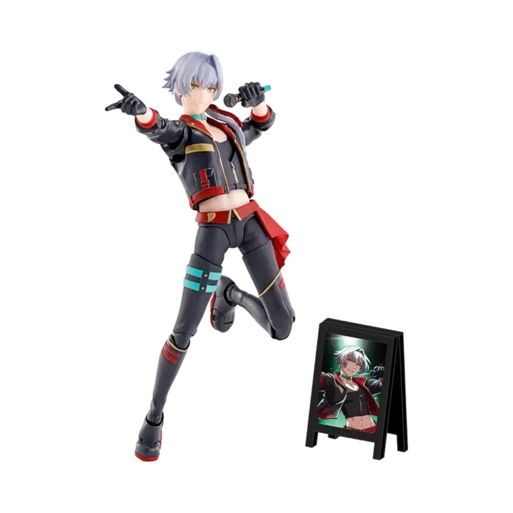 BANDAI "S.H.Figuarts" -The Idolmaster- REN KIZAKI [with Asobi Store Original Clip Stand]