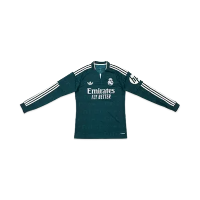 adidas 26-27 Real Madrid Away Long Sleeve Jersey "Green"