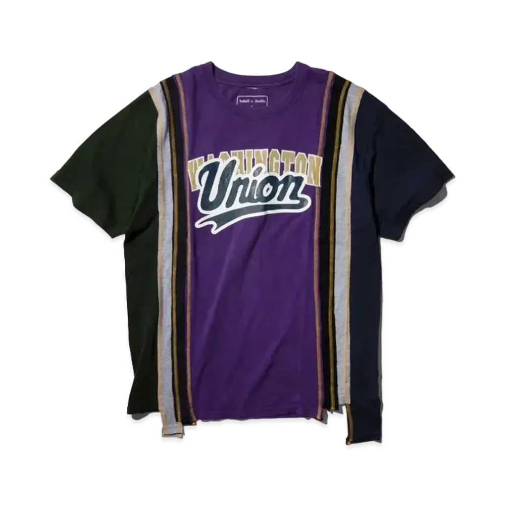 UNION x NEEDLES Rebuild 7 Cuts S/S Tee #3 "Blue"
