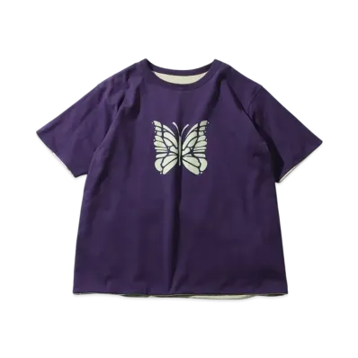 Needles S/S Reversible Tee "Purple"
