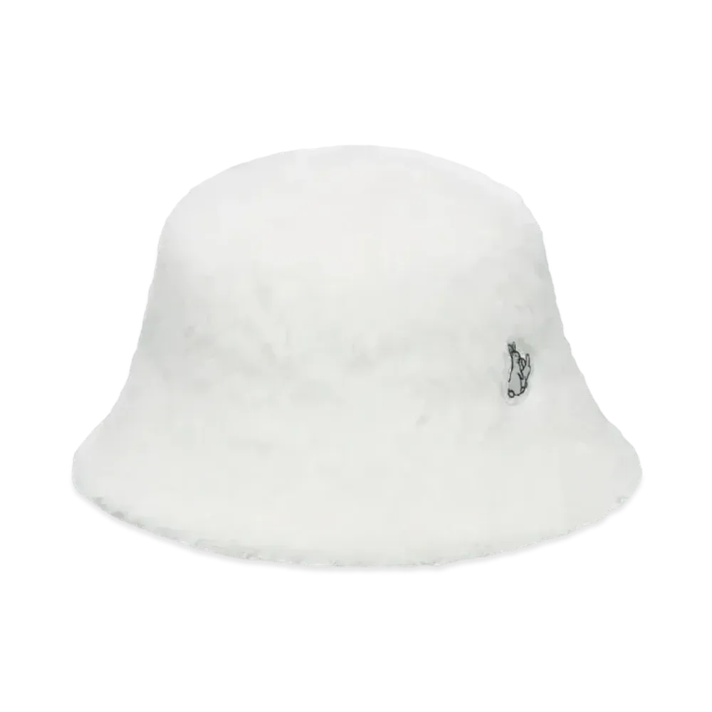 FR2 Shaggy Bucket Hat "White"