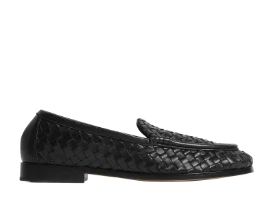 Bottega Veneta Women's Silenzio Loafers "Black"