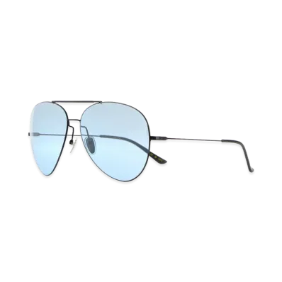 GUCCI Metal Pilot Sunglasses "Black"