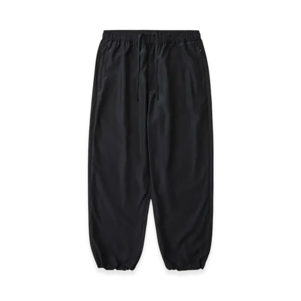 everyone Nylon Silk Track Pants "Black"