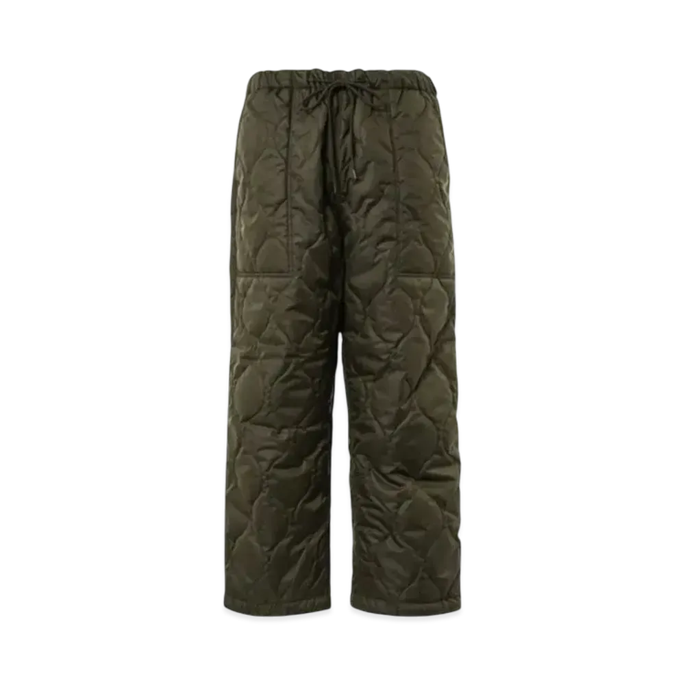 COMME des GARCONS HOMME 24FW Last Delivery Ester Lipcross Quilt Pants "Khaki"