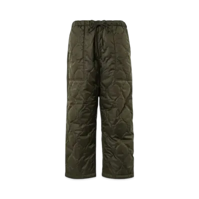 COMME des GARCONS HOMME 24FW Last Delivery Ester Lipcross Quilt Pants "Khaki"