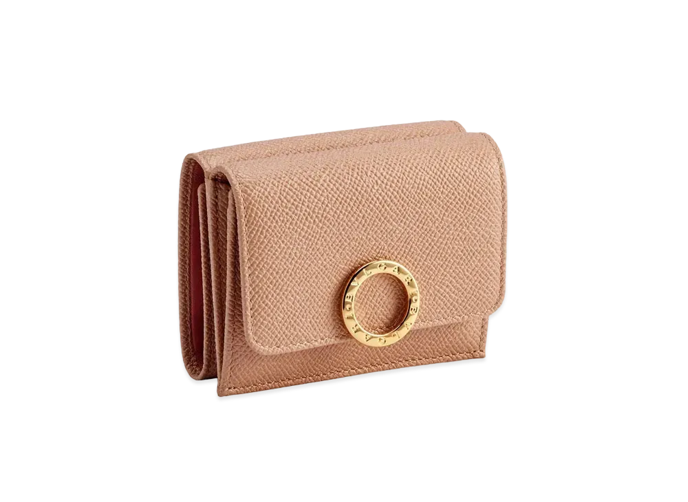 BVLGARI BVLGARI Trifold Wallet "Beige"