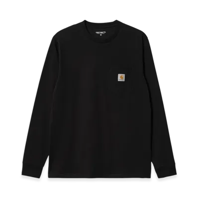 Carhartt WIP L/S Pocket T-Shirt "Black"