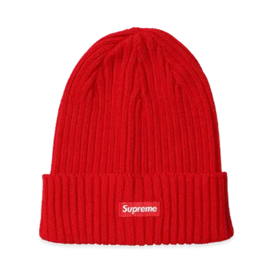 Supreme Overdyed Beanie "Red" (25SS)
