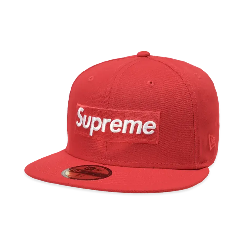 Supreme Sharpie Box Logo New Era "Red"