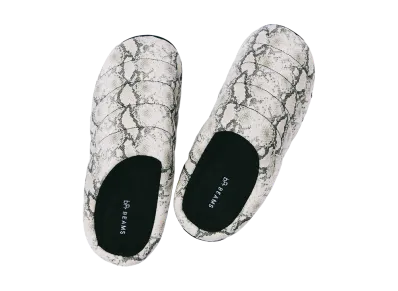 bPr BEAMS x SUBU Cotton Duck Animal Sandal "Python"