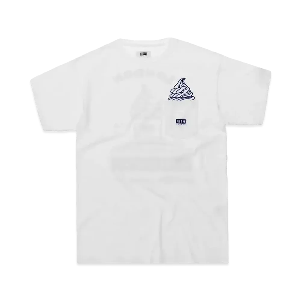Kith Treats Ice Cream Day Tee London "White"