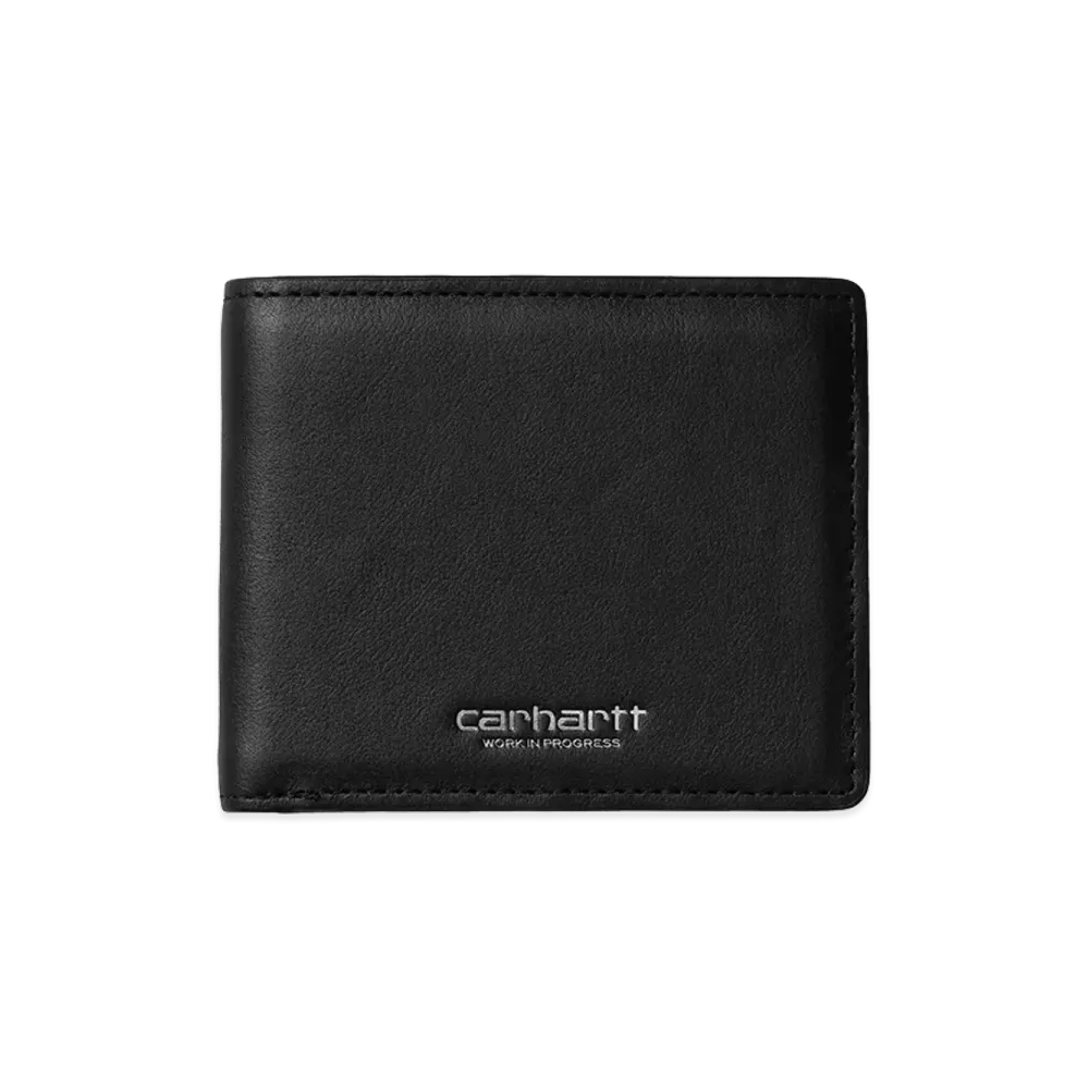 Carhartt WIP Vegas Billfold Wallet "Black/Silver"