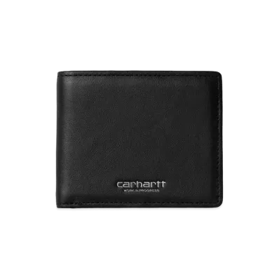 Carhartt WIP Vegas Billfold Wallet "Black/Silver"