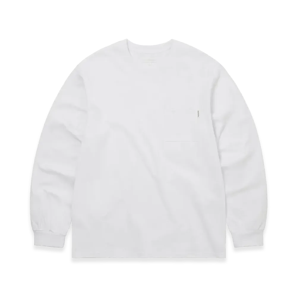 thisisneverthat Basic Pocket L/S Tee "White"