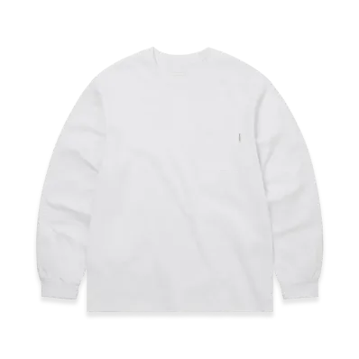 thisisneverthat Basic Pocket L/S Tee "White"