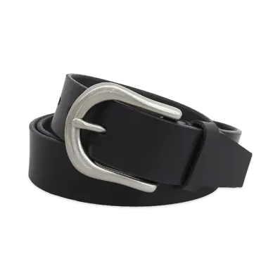 mont-bell Hard Leather Belt "Black"