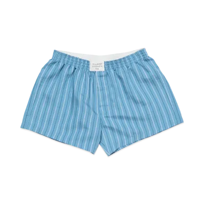 Acne Studios Cotton Shorts "Blue Multi"