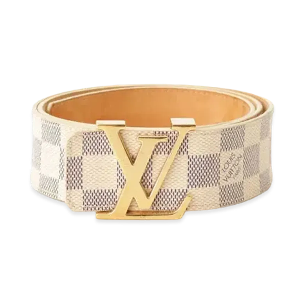 Louis Vuitton Damier Azur Ceinture Initial