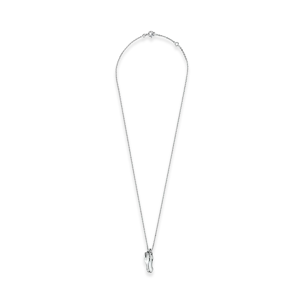 Hermes Galop Hermes Pendant PM "Silver"