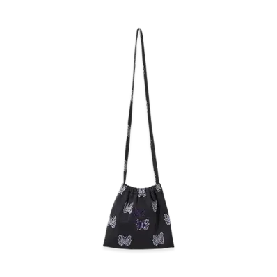 NEEDLES x KAE TANAKA Elastic Pochette Poly Jacquard "Black"