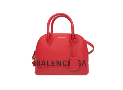 BALENCIAGA Leather Handbag "Red"
