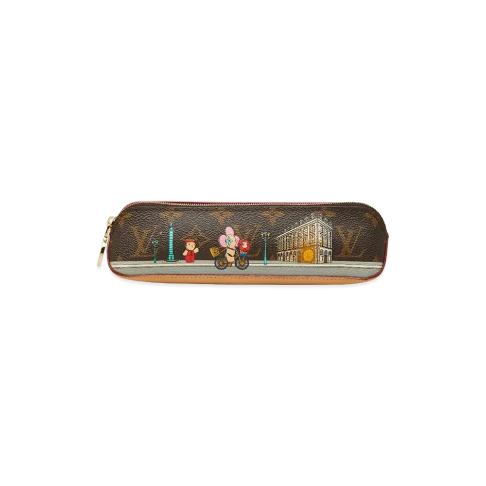 Louis Vuitton Monogram Vivienne Pencil Case "Brown/Pink"