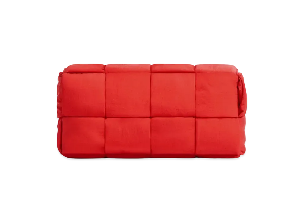 Bottega Veneta Padded Tech Cassette "Tomato"