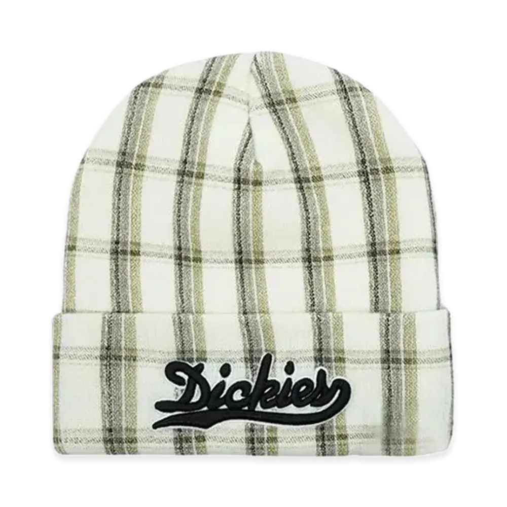 Supreme x Dickies Beanie "White Plaid"