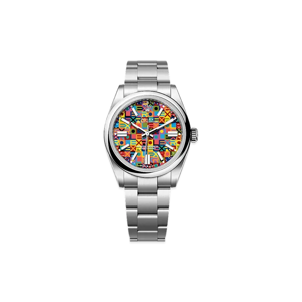 ROLEX Oyster Perpetual 41 Oystersteel "Multicolor"