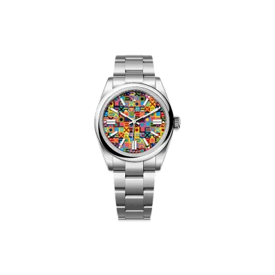 ROLEX Oyster Perpetual 41 Oystersteel "Multicolor"