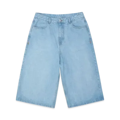 ADERERROR Tag Short Jeans 01 "Sky Blue"