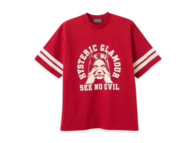HYSTERIC GLAMOUR See No Evil Tee "Red"