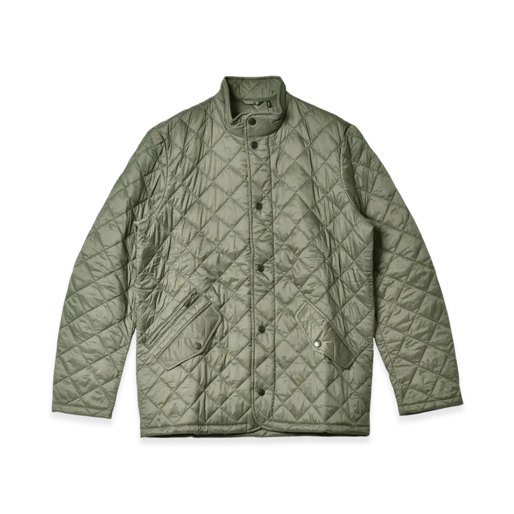 Barbour Flyweight Chelsea Quilt Jkt "Dusty Olive"