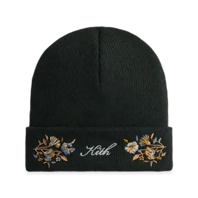 Kith Floral Script Beanie "Stadium"