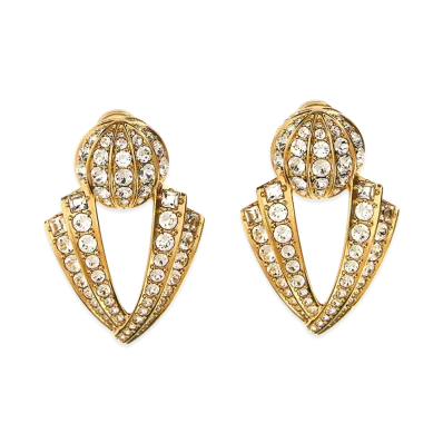 Valentino Garavani Women's 'poetique Des Gouttes' Earrings "Gold"