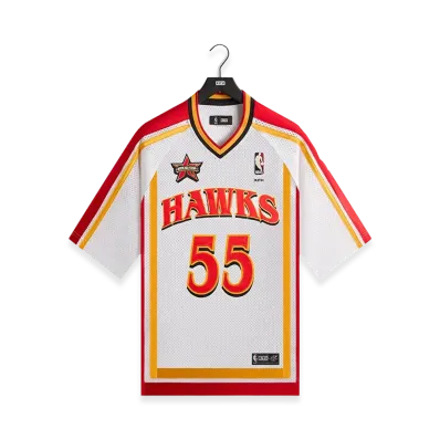 Kith x NBA All-Star Atlanta Hawks Leon Shirt "White"