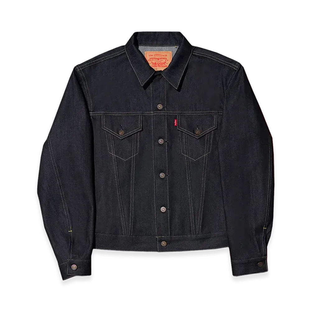 Levi's Vintage Clothing 1961 TypeIII Trucker Jacket Organic Rigid "Dark Indigo"