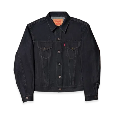 Levi's Vintage Clothing 1961 TypeIII Trucker Jacket Organic Rigid "Dark Indigo"