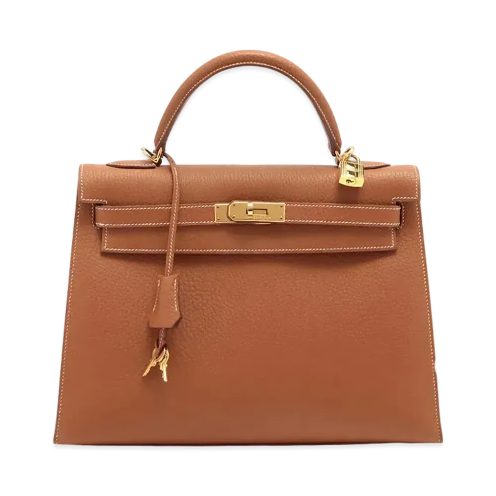 Hermes Kelly Sellier Fjord "Gold/Gold"