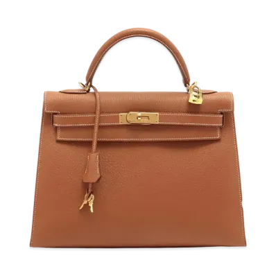 Hermes Kelly Sellier Fjord "Gold/Gold"